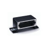 Embase en saillie 24B, Aluminium moulé sous pression, IP68/IP69K, Sortie horizontale, M25